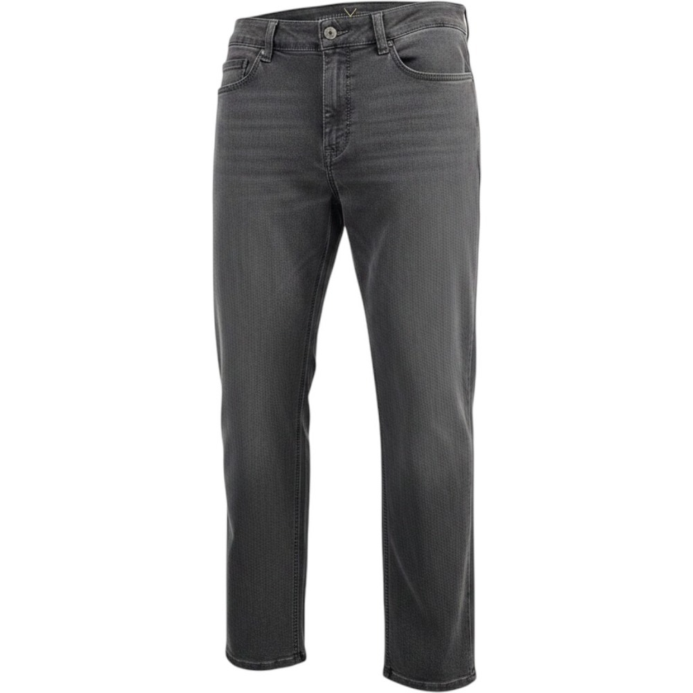 Dream Jeans by MAC Straight Leg 5401 Straight Jeans Womens 14 Gray Stretch Denim